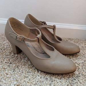 Capezio T-strap shoea